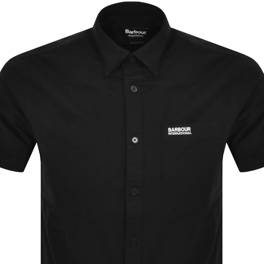 Barbour International Short Sleeve Shirt Black
